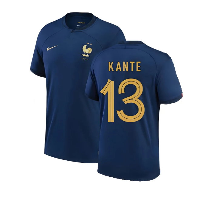2022-2023 France Home Shirt (KANTE 13)-SoccerKits Hub | Buy Soccer Jerseys Online